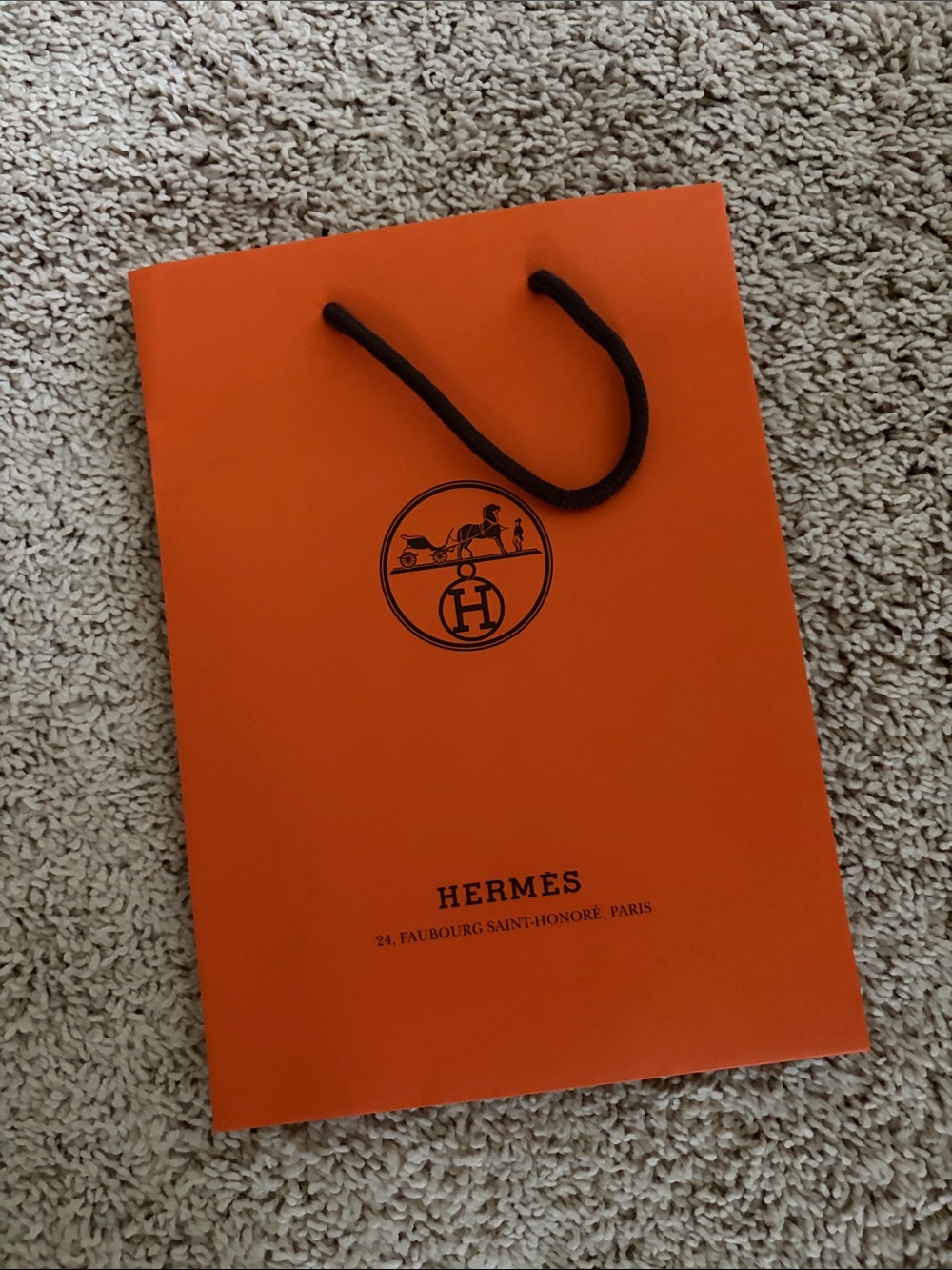 Small Orange Gift Bag - Signature Orange